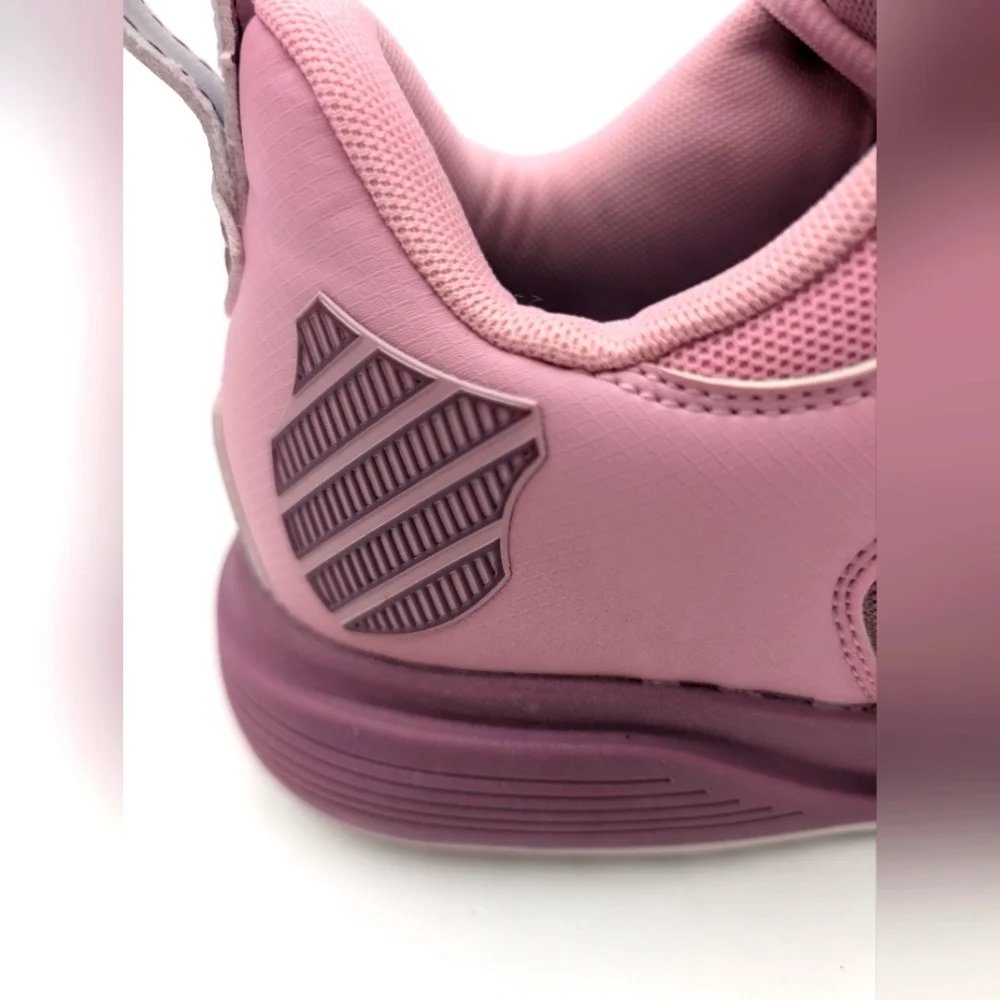 K-Swiss Women’s Size 9.5 Pink Athletic Training Sneakers Lace-Up Cushioned Sole - Picture 8 of 14